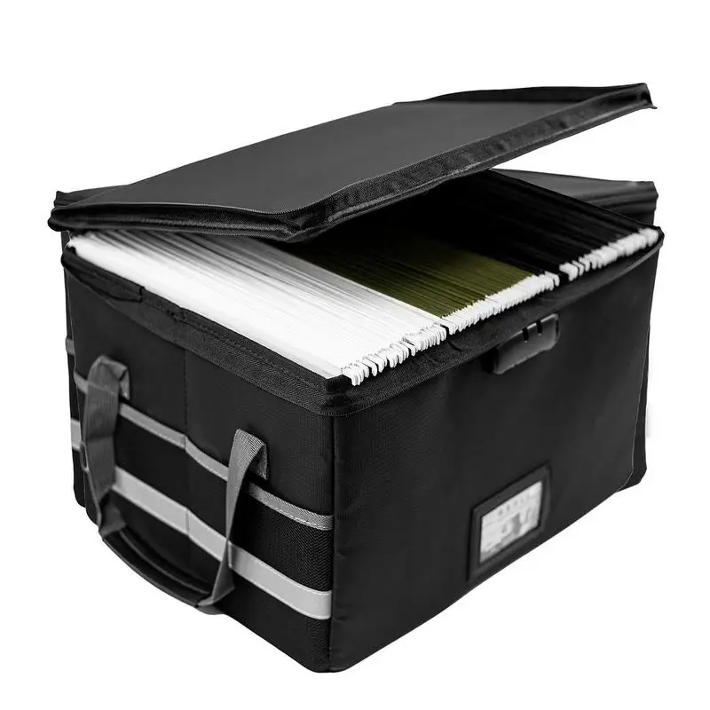 

Fireproof Box For Documents Fireproof Document Bag Fireproof Box Waterproof Safe Box Filing Cabinet With Lock And Handle For