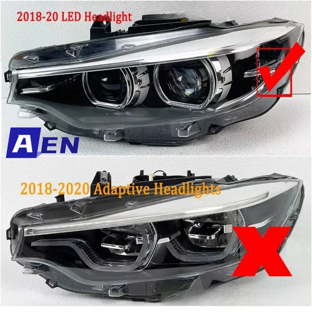 M3 M4 Yellow DRL Modules for 2018 2019 2020 F36 F32 F82 F80 F33 LCI 430i 440i 420i Non-Adaptive Headlight Daytime Running Light