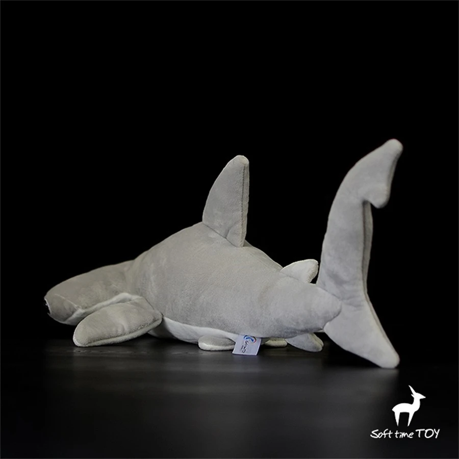 Hammerhead Shark High Fidelity Anime Cute Plushie Sharks Plush Toys Lifelike Animals Simulation Stuffed Doll Kawai Toy Gifts