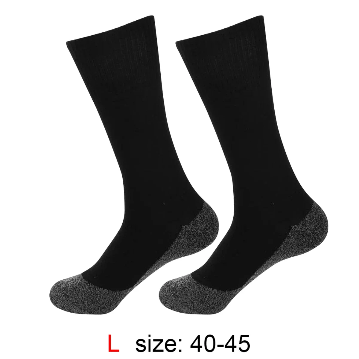 Calzini riscaldati invernali Uomo Donna Calzini termici isolati Calzini riscaldanti elettrici ricaricabili USB Scaldapiedi per sport all'aria aperta