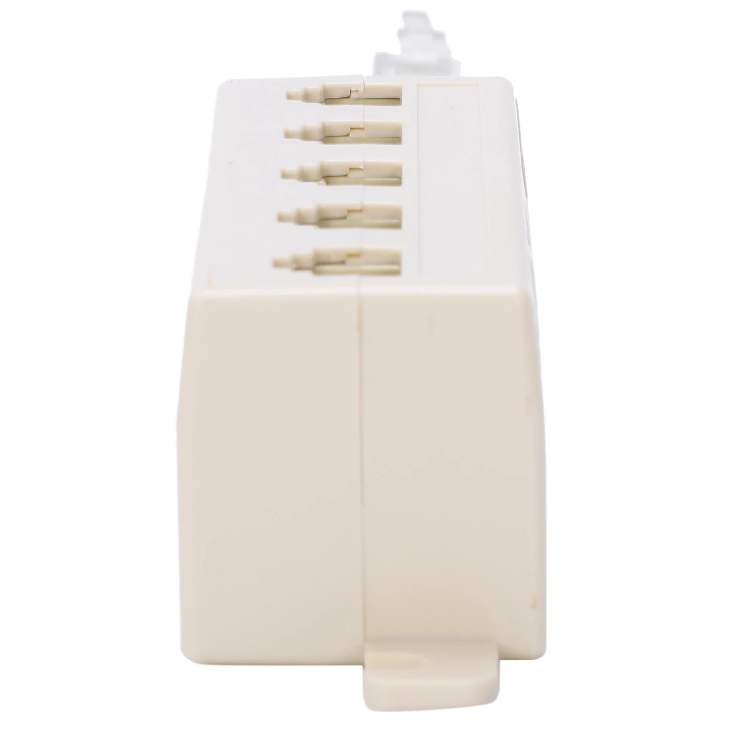 AD41-Бежевый RJ11 6P4C штекер на 5 портов 6P2C гнездовой разветвитель телефонной линии