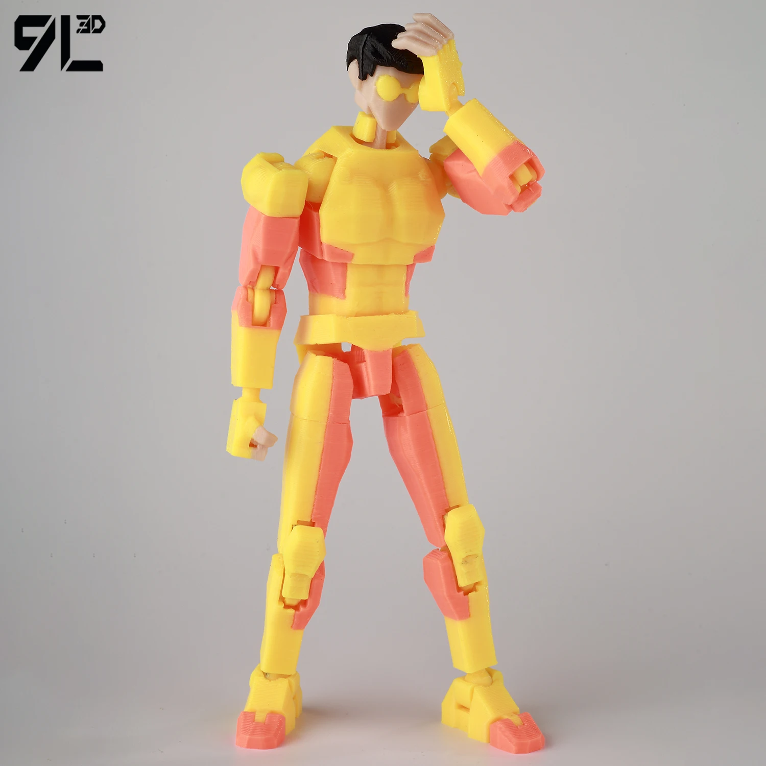 9L3D Dummy Lucky13 Niezniszczalny, odporny na pociski ​   Figurka akcji Mark Multi-Jointed Shapeshift Toys, figurka do walki, pozycja akcji, prezent urodzinowy T13