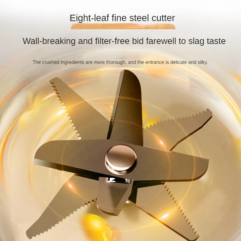 Mélangeur automatique de lait de soja, machine de cuisson, mélangeur d'aliments, chauffage silencieux, haute vitesse, fruits Ju479, Milkshake, 110V, 220V