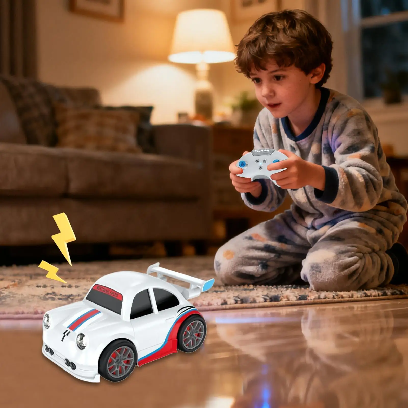 

RC Drift Car Boy Remote Control Vehicle 2.4G High Speed 4WD 360 Rotation Drifting RC Vehicle Mini Toys With LED Lights And Sound