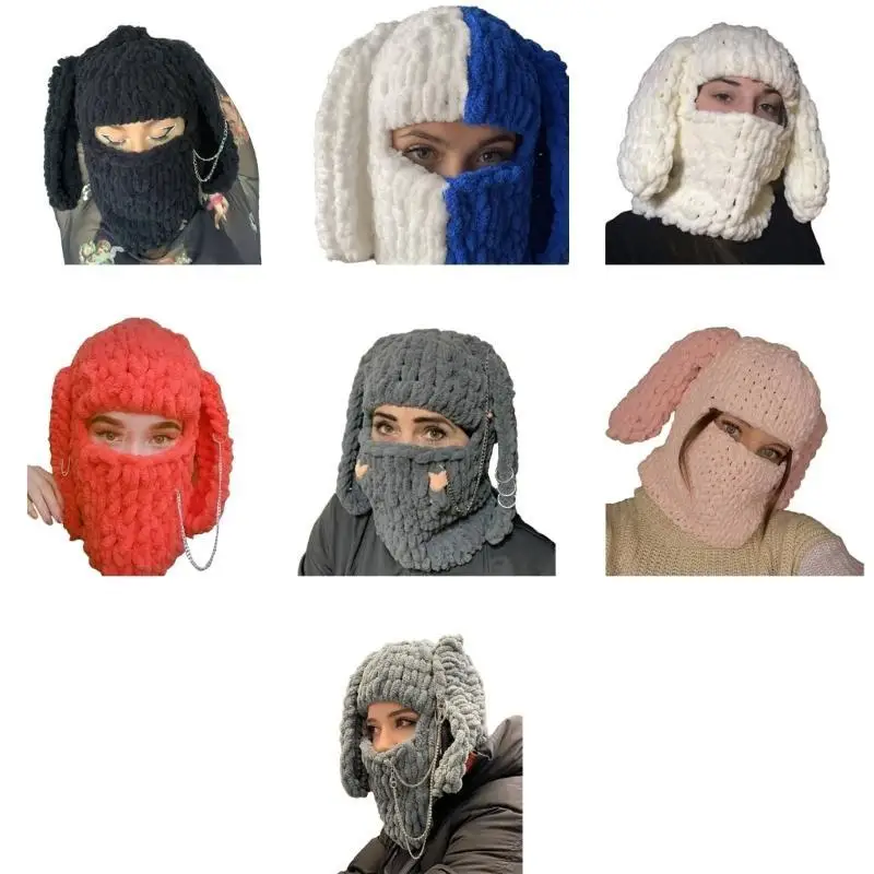 R1WE Knitted Hooded… - image