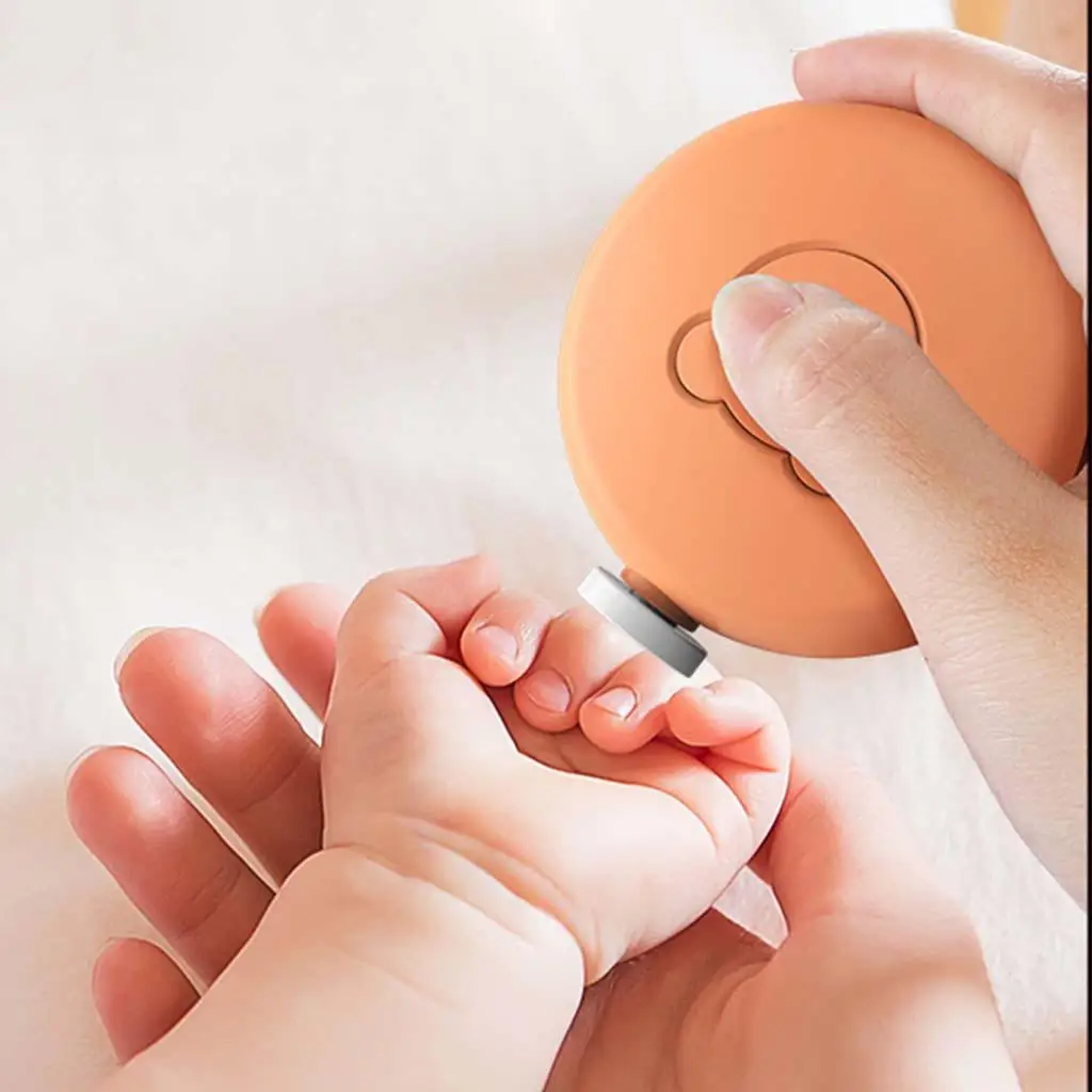 Electric Baby Nail File Low Noise for Newborn Gift Toes Fingernails Care