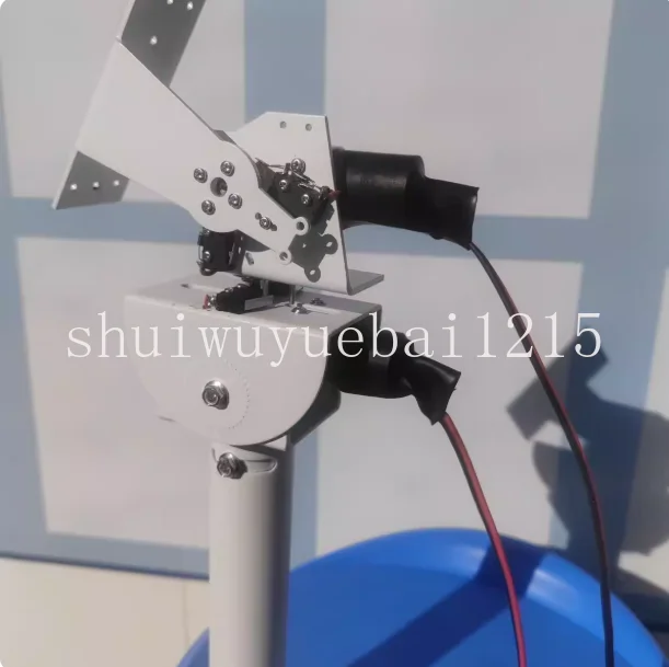 DC Dual-axis Gimbal Solar Tracking and Monitoring Robot  Large Load and High Torque All Metal X-axis Y-axis 5v-12v-24v 1min/1RPM