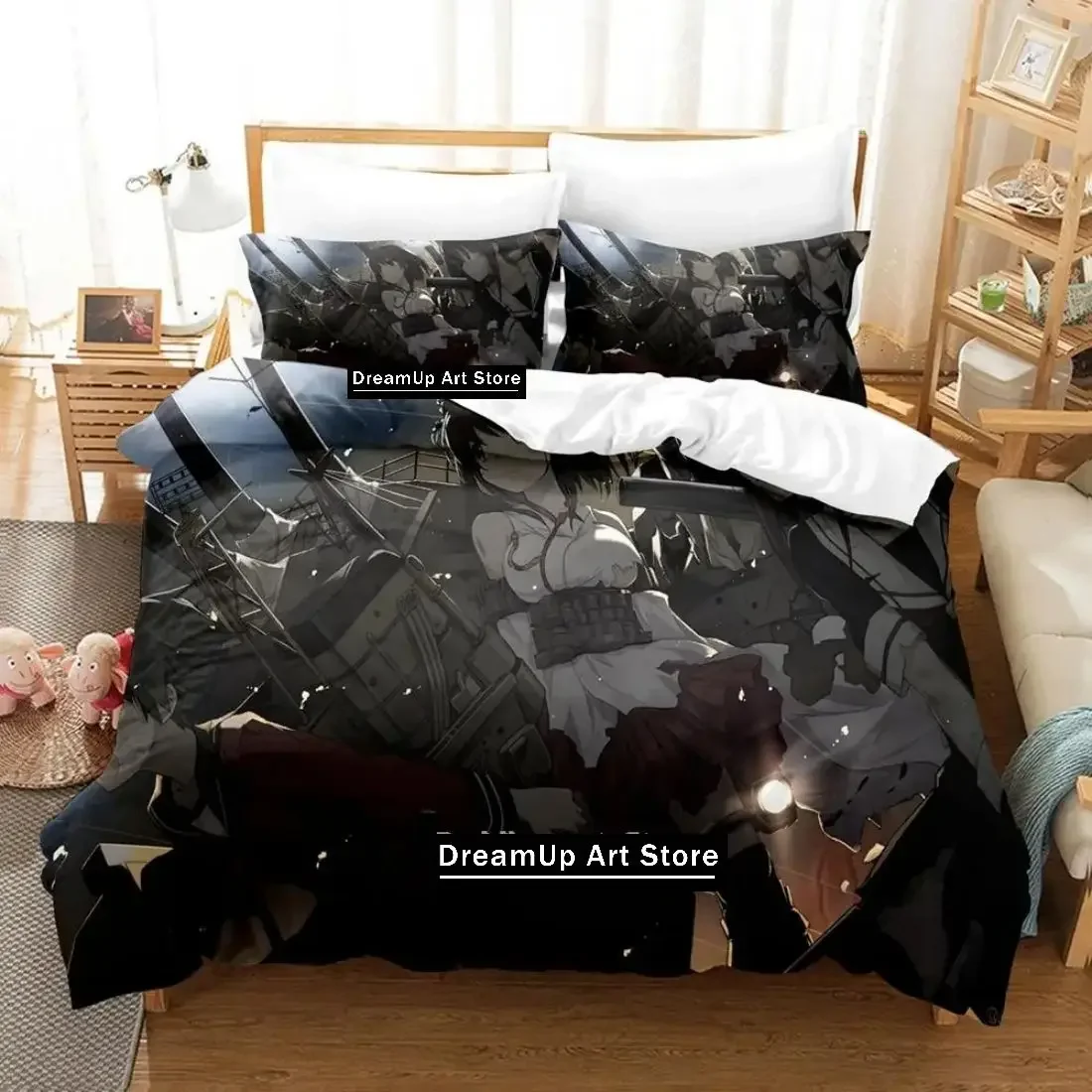 3D Print Fashion Anime Kantai Collection Bedding Set Boys Girls Twin Queen Full Size Duvet Cover Pillowcase Bed Adult Bedroom