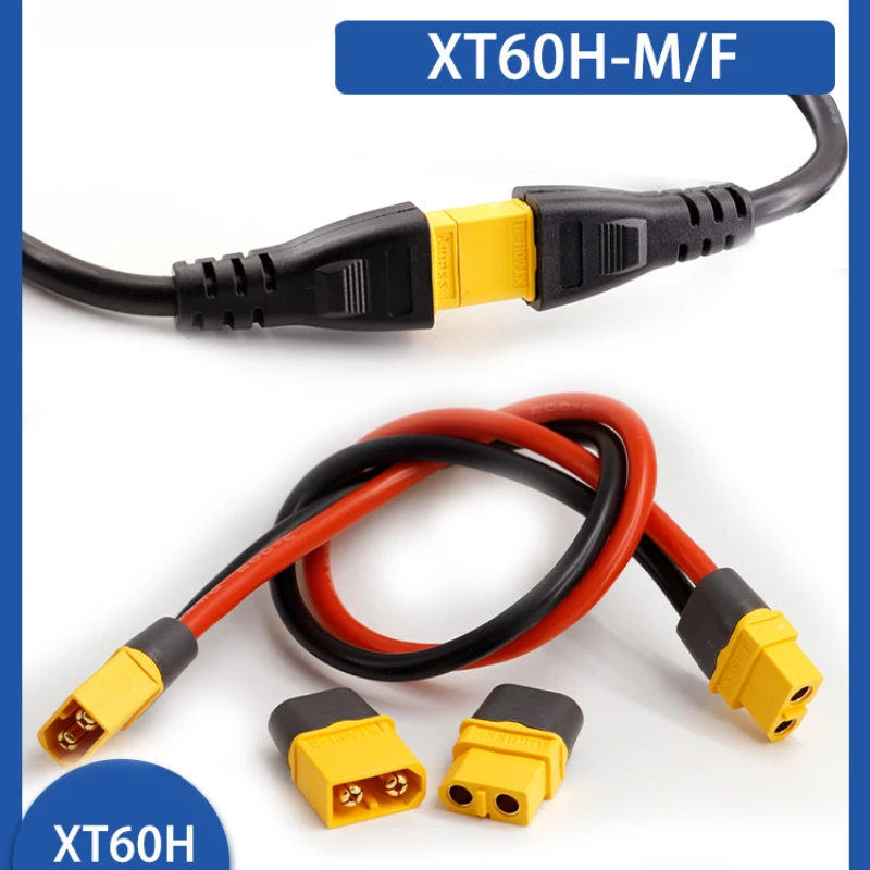 Amass XT60H Plug with jacket version 3.5mm gold-plated plug T plug connector - Image 3