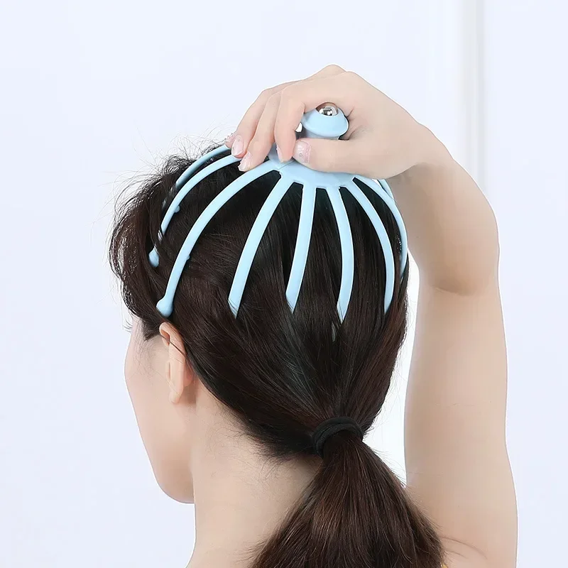 

1PCS Multi-Claw Steel Ball Scalp Massager Head Scratch Head Massage Octopus Claw Head Massager for Relaxation and Stress Relief