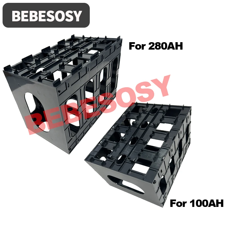 Battery Frame For EVE LF280 LF100 LiFePo4 Cell 280AH 100AH Battery Cover Antiflaming Battery Bracket Holder Fireproofing Shell