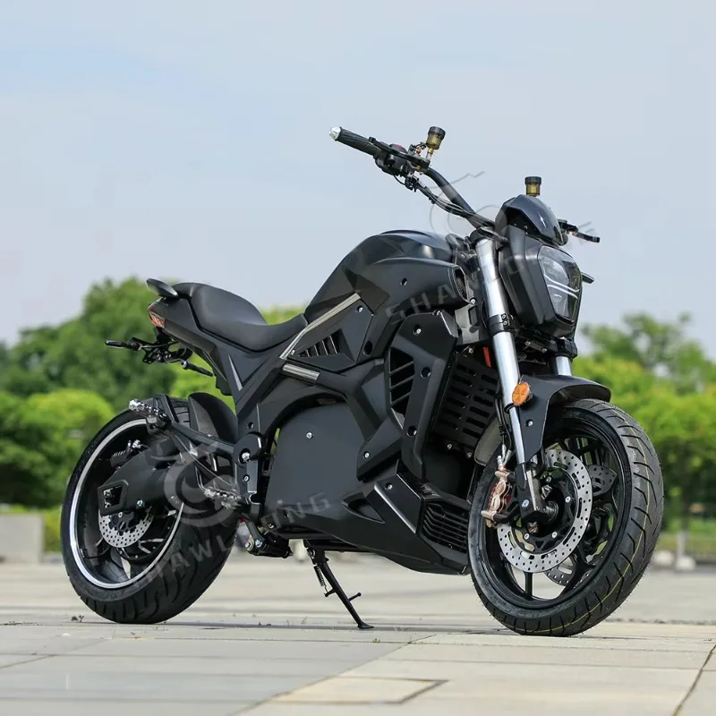 

Factory Price Shawloong SL-DMG High-Speed 3000W/5000W/8000W/12000W Electric Racing Motorcycle Streetbikes 150km/h 72V 80AH