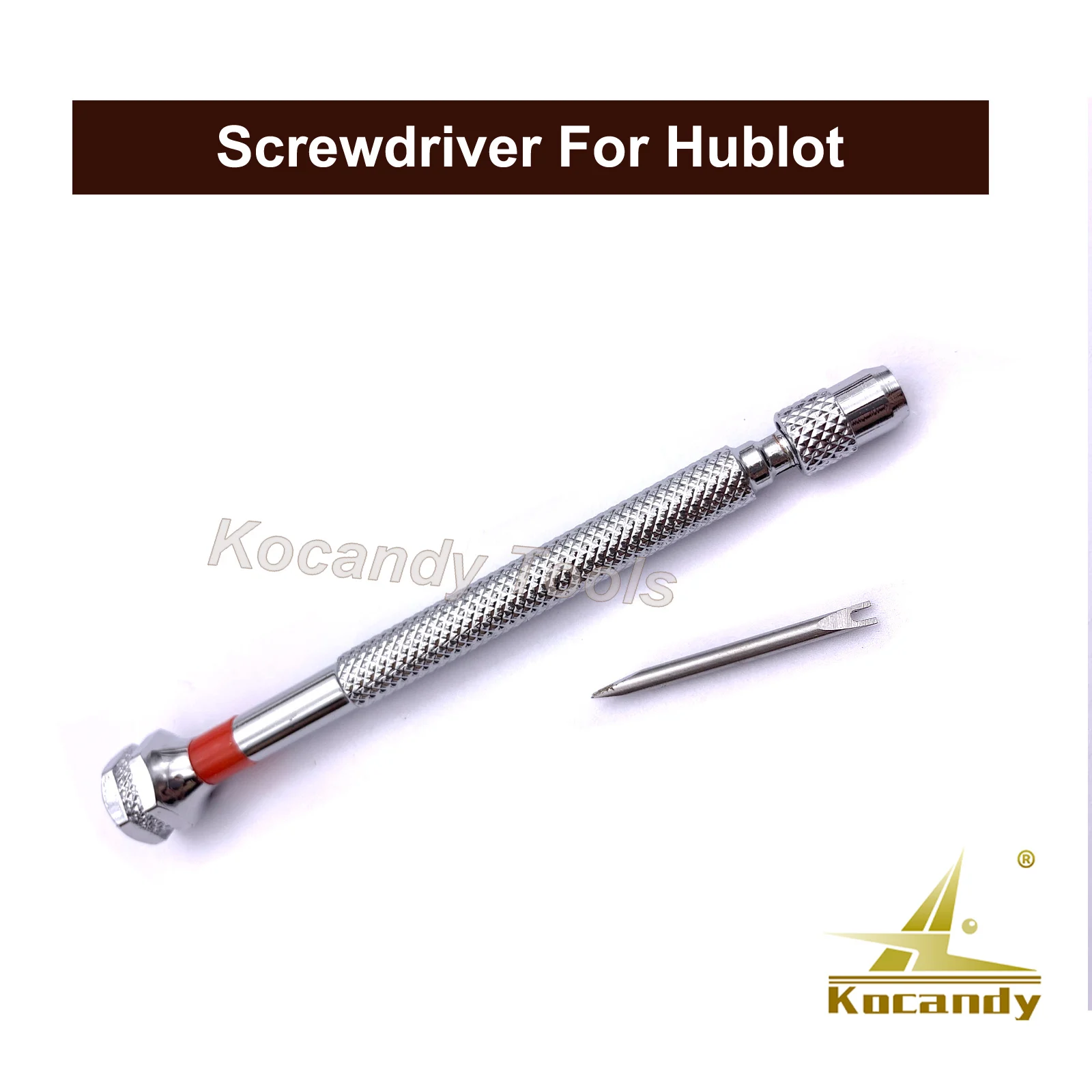 Destornillador de reloj para Hublot de tornillo en H, correa de banda de bisel de 1,0mm, hoja de tamaño pequeño
