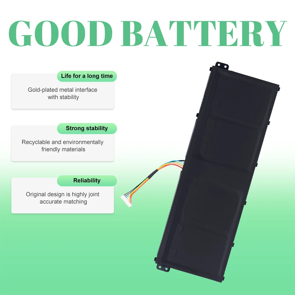 15,4 V 3550mAh AP19B5L batería del ordenador portátil para Acer Aspire A515-44-R5XW A515-43 Sf314-42 SP314-21N-R5FR A515-44-R5XW Vero AV15-51