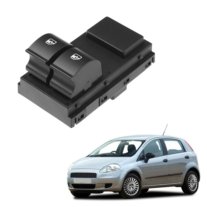 

735428719 Кнопка включения электрического стеклоподъемника для Fiat Punto 735380445 735411027