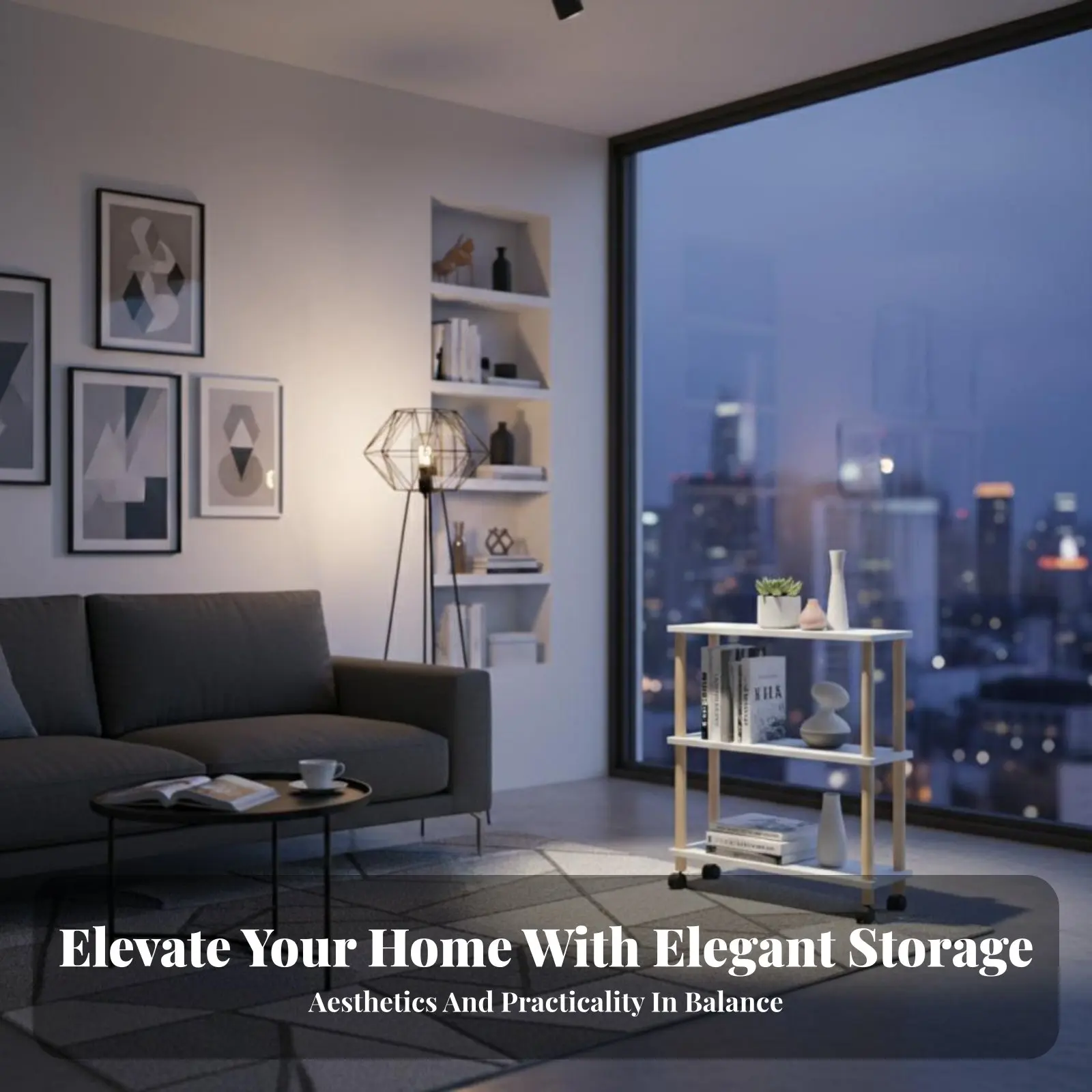 多層コーナー棚-省スペース棚-汎用フロアスタンド型-多機能-装飾愛好家、書斎、リビングルーム用