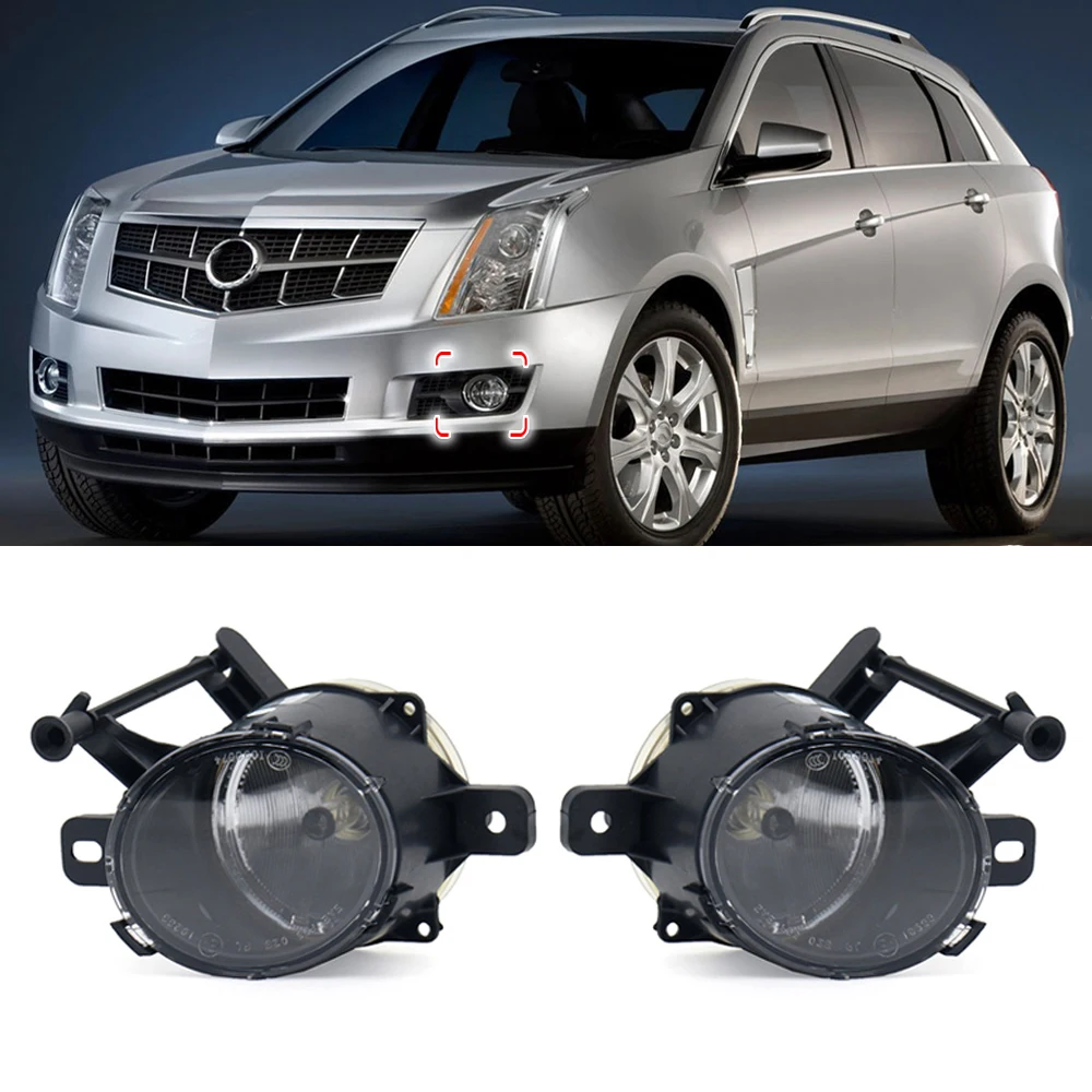 K-Car Front Bumper Fog Light Fog Lamp 25778388 25778389 For Cadillac SRX 2010 2011 2012 2013 2014 2015 2016