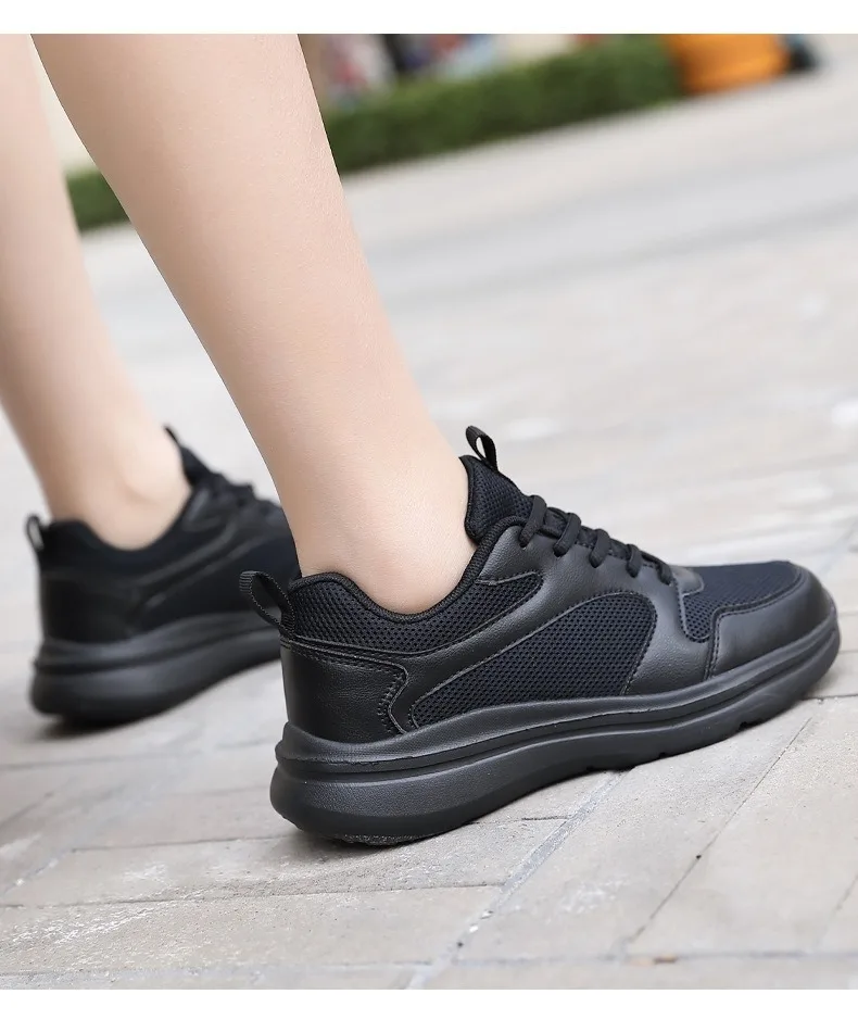 Run Sneaker Walking Skórzane buty Młodzieżowe buty do krykieta Trend w modzie Buty deskorolkowe Wsuwane kostki Sportowe mokasyny