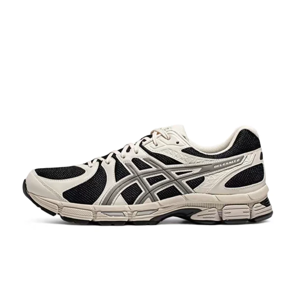 ASICS Gel-Exalt 2 Men's Low-Top Casual Shoes – Fabric & Synthetic Leather, Comfortable, Everyday & Durable, Beige 1011B918-002
