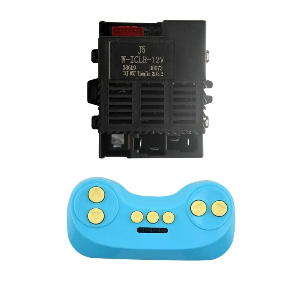 J5W-ICLR-12V Remote Control Children's Electric Vehicle Children's Car Accessories Receiver Controller Plastic Blue Main Board