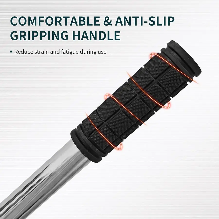 أداة تسوية العشب مقاس 30 × 10 بوصة، أداة تسوية العشب الاحترافية، مقابض للمروج، مشط المناظر الطبيعية شديد التحمل للفناء الخلفي، Ga