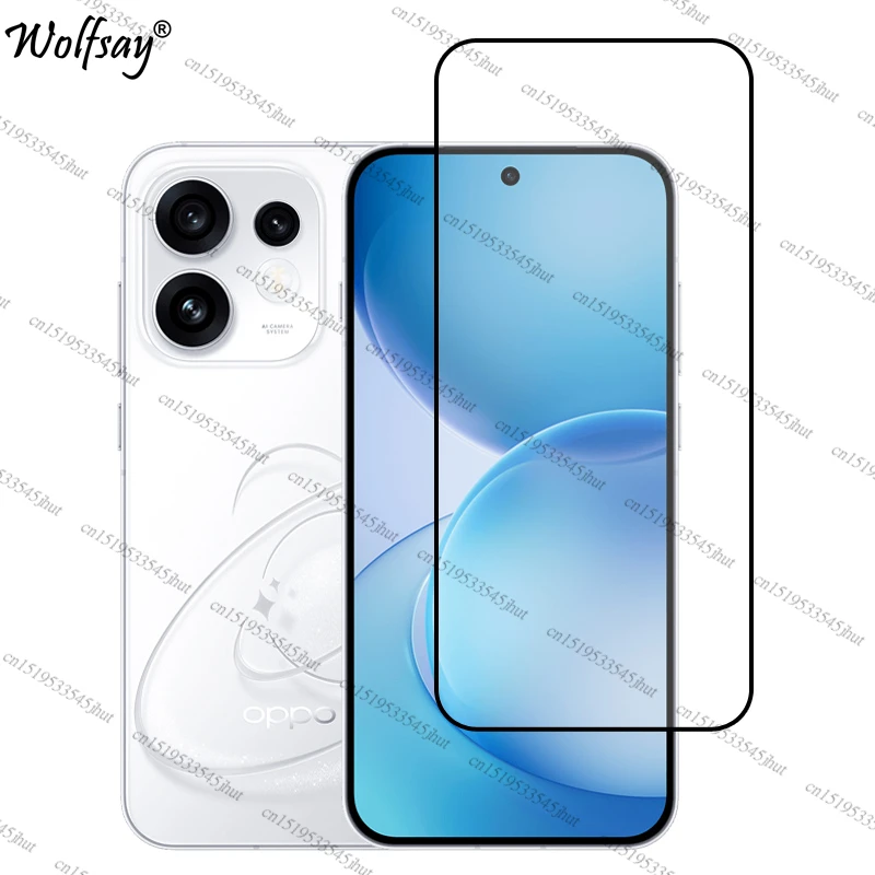 Full Cover Tempered Glass For Oppo Reno 16 Screen Protector Oppo Reno16 5G Camera Lens Protective Glass For Oppo Reno 16 Glass