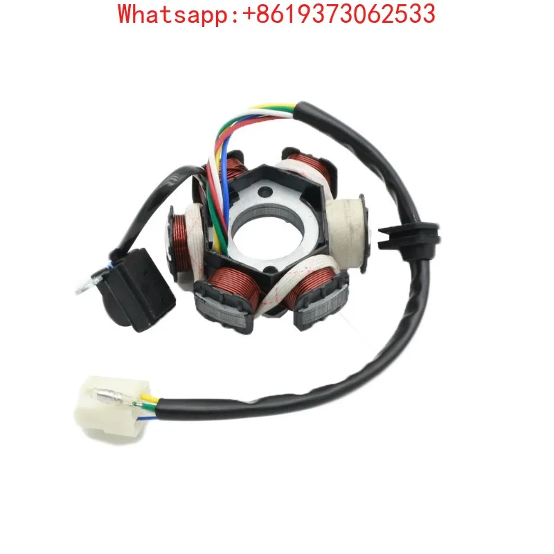

Suitable for Motorcycle GY6 Magneto Coil 6-pole Magneto Stator Coil GY6 125ccATV