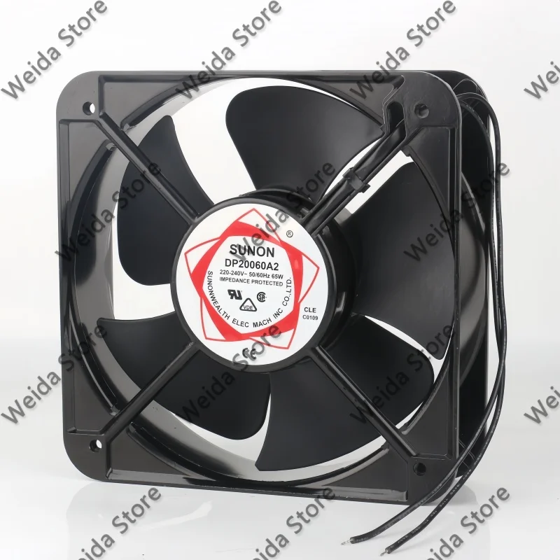 Original SUNON built-in DP20060A2 axial flow fan  Industrial cabinet Aluminum frame 220V cooling fan