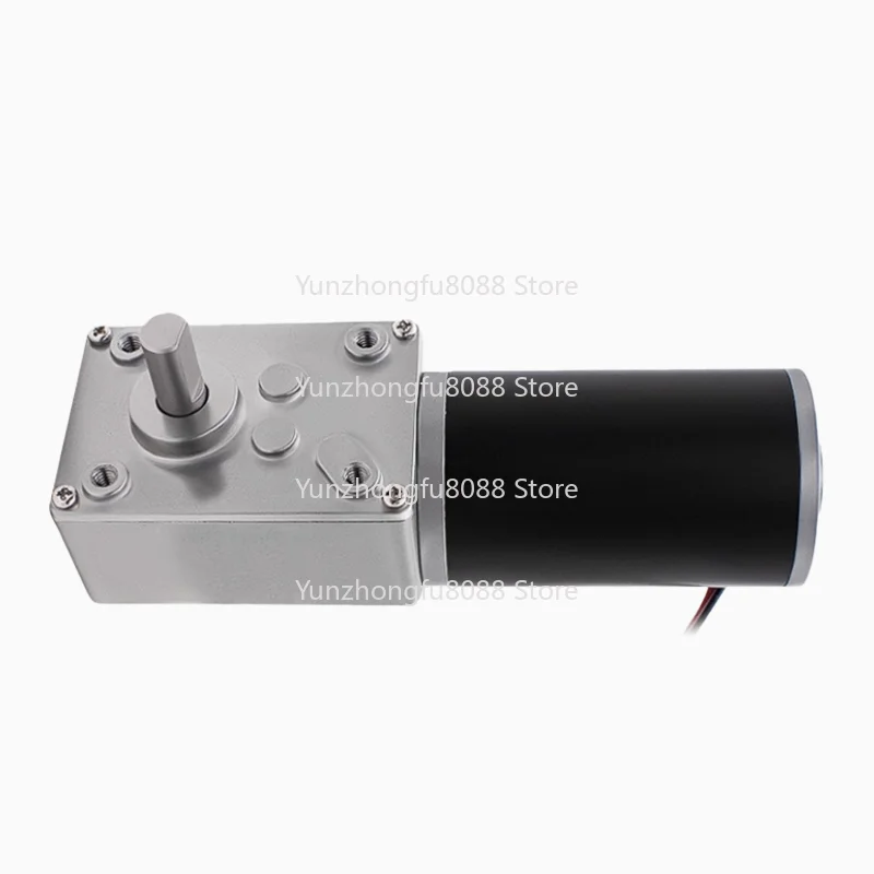 5840-36ZY 100kg Cm 100kg High Torque 36ZY Steel Pipe 12v 24v 6-470 Rpm Low Rpm Brush DC Electric Worm DC Gear Motor Self-locking
