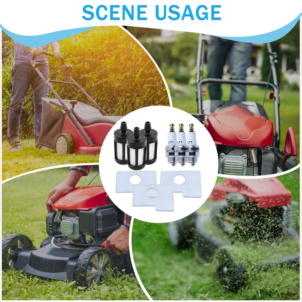 طقم شمعات الإشعال ، فلتر الهواء ، فلتر الوقود ، لـ Stihl MS180 MS170 018 017 MS 180 170 ، قطع غيار المنشار