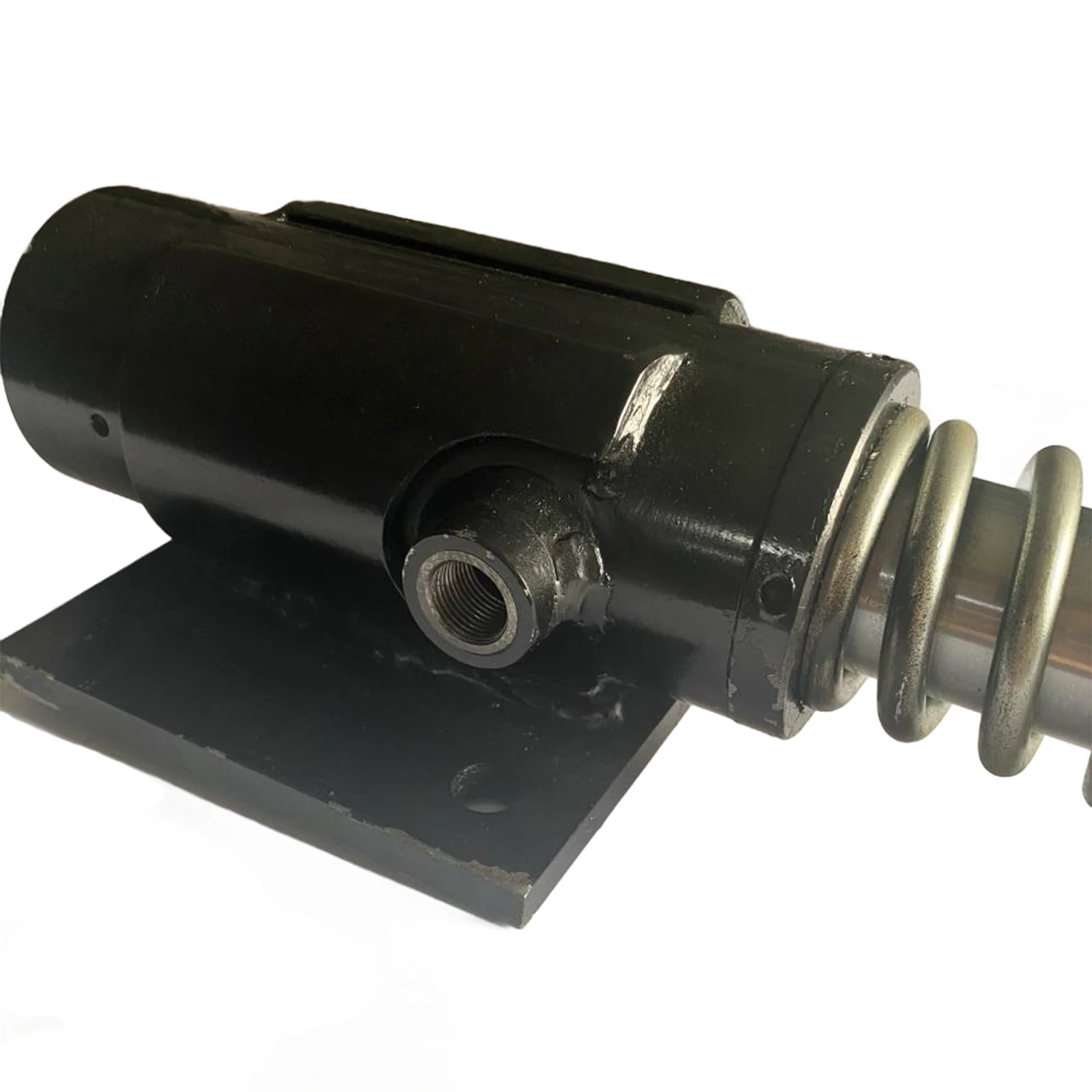 عملية سلسة مخصصة من المصنع أسطوانات هيدروليكية لإرجاع الربيع أحادية المفعول لحفارة صغيرة لرفع السيارات الزراعية