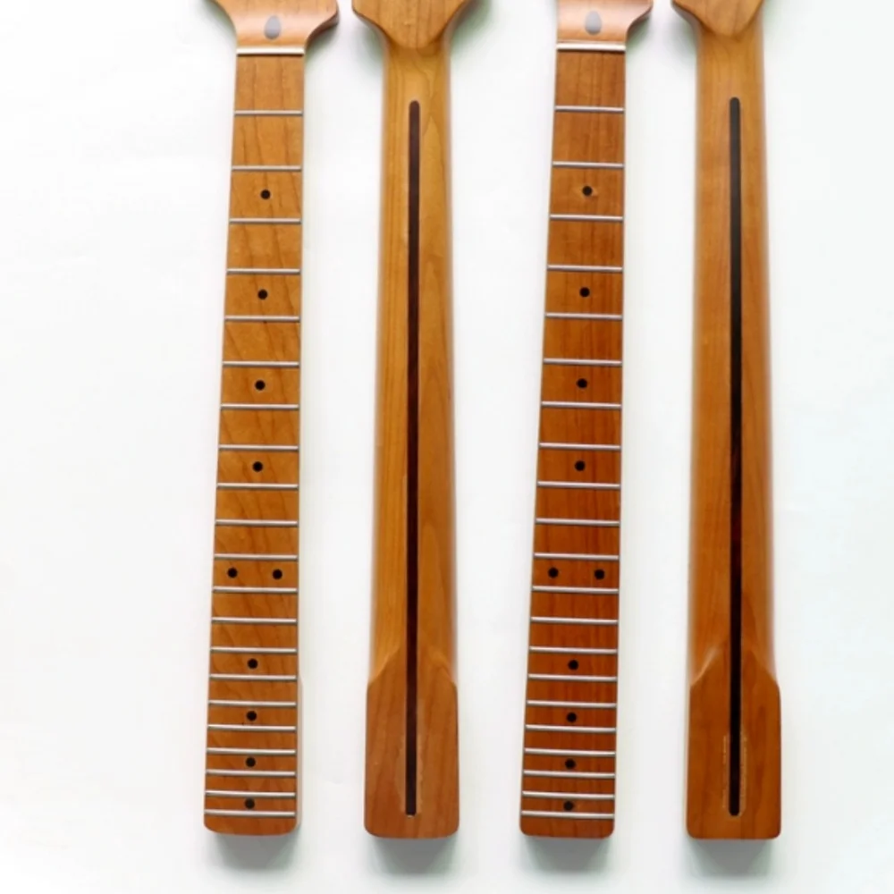 Left-hand 1-body roasted maple TL electric guitar neck ST vintage reverse 1-body neck tail adjustment