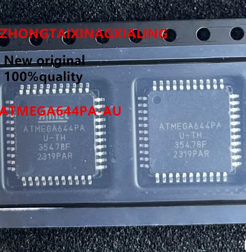 5PCS New ATMEGA644PA-AU chip 8-bit microcontroller AVR TQFP-44