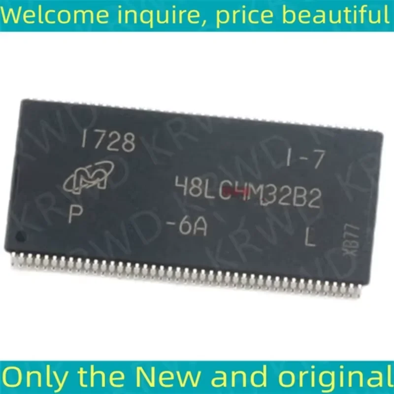 3PCS 48LC4M32B2-6A 48LC4M32B2 New and Original IC Chip TSOP86 MT48LC4M32B2P-6A:L MT48LC4M32B2P-6A MT48LC4M32B2P