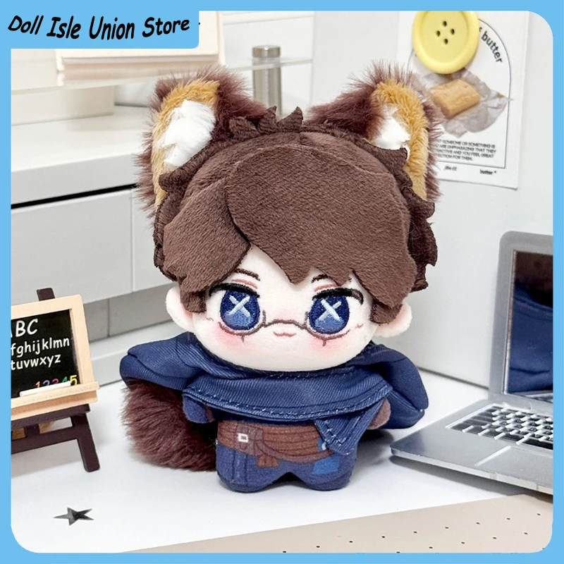 Eli Clark Attributes Anime Seer Identity Ⅴ Printed Nunu Body Toy Cotton Doll 10cm Cartoon Puppet Playing Gift Pendant