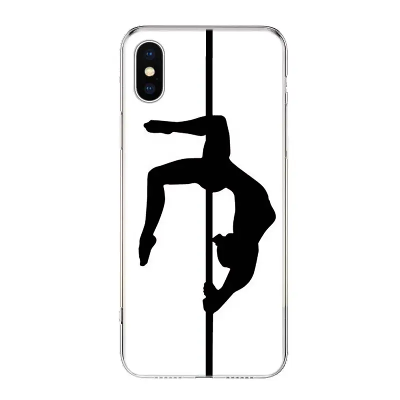 Pole Dancer Girl Silhouettes Phone Case Cover For iPhone 11 12 13 14 15 16 Pro Max Apple X XS XR 7 Plus 8 + Art Customized Funda