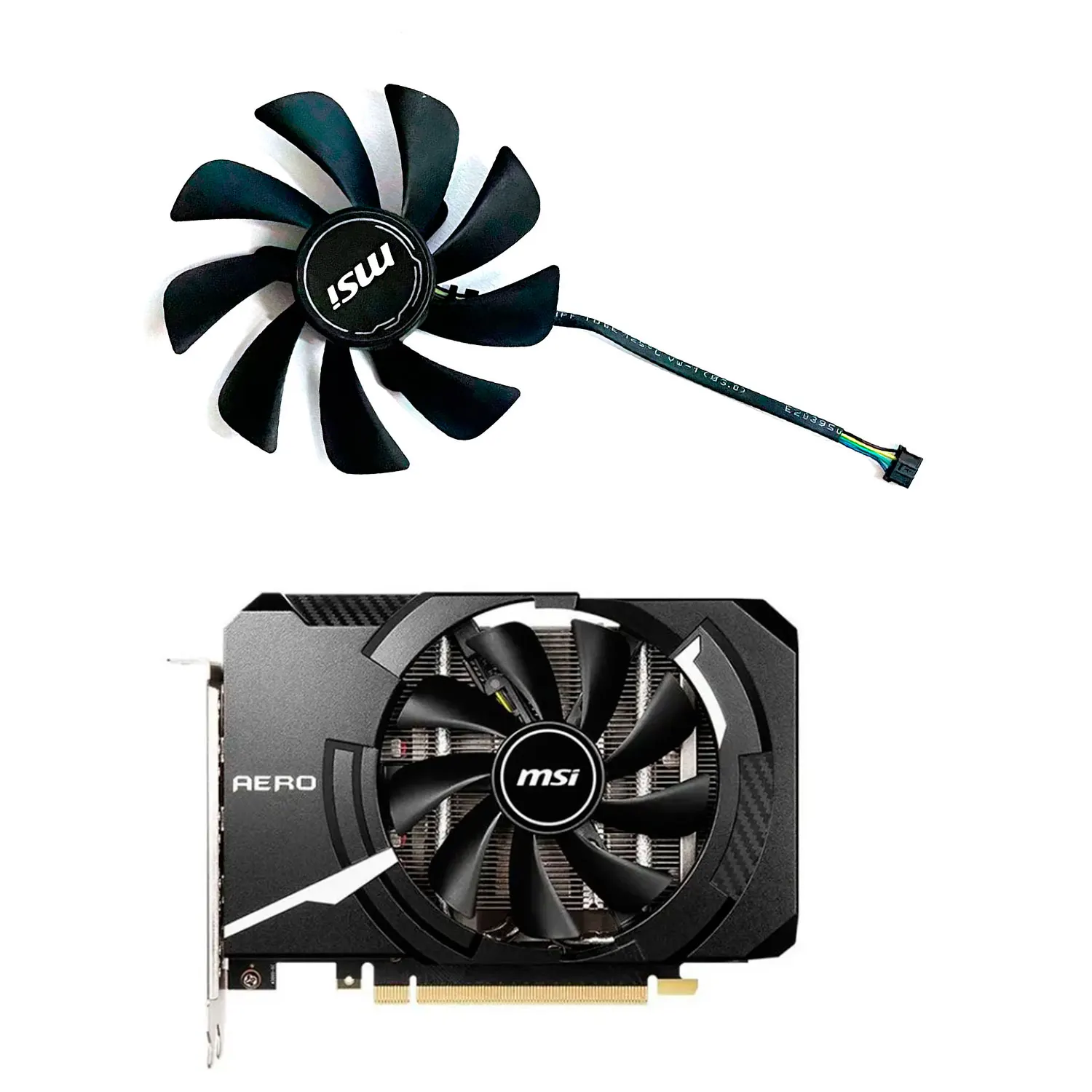 

95MM XY-D10015SH HA10015H12SB-Z 4PIN 3000RPM graphics card fan for MSI GeForce RTX2060 RTX 2070 AERO ITX 6G RTX 2070 AERO ITX 8G