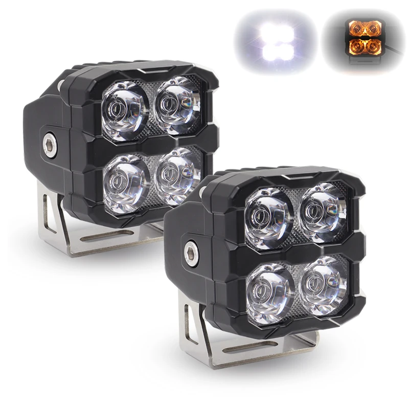 

Ripdark Patent 12V/24V LED A-pillar Ditch Pod Lights New Bumper Work Light For Trucks Bronco Wrangler F150 Tacoma Hilux