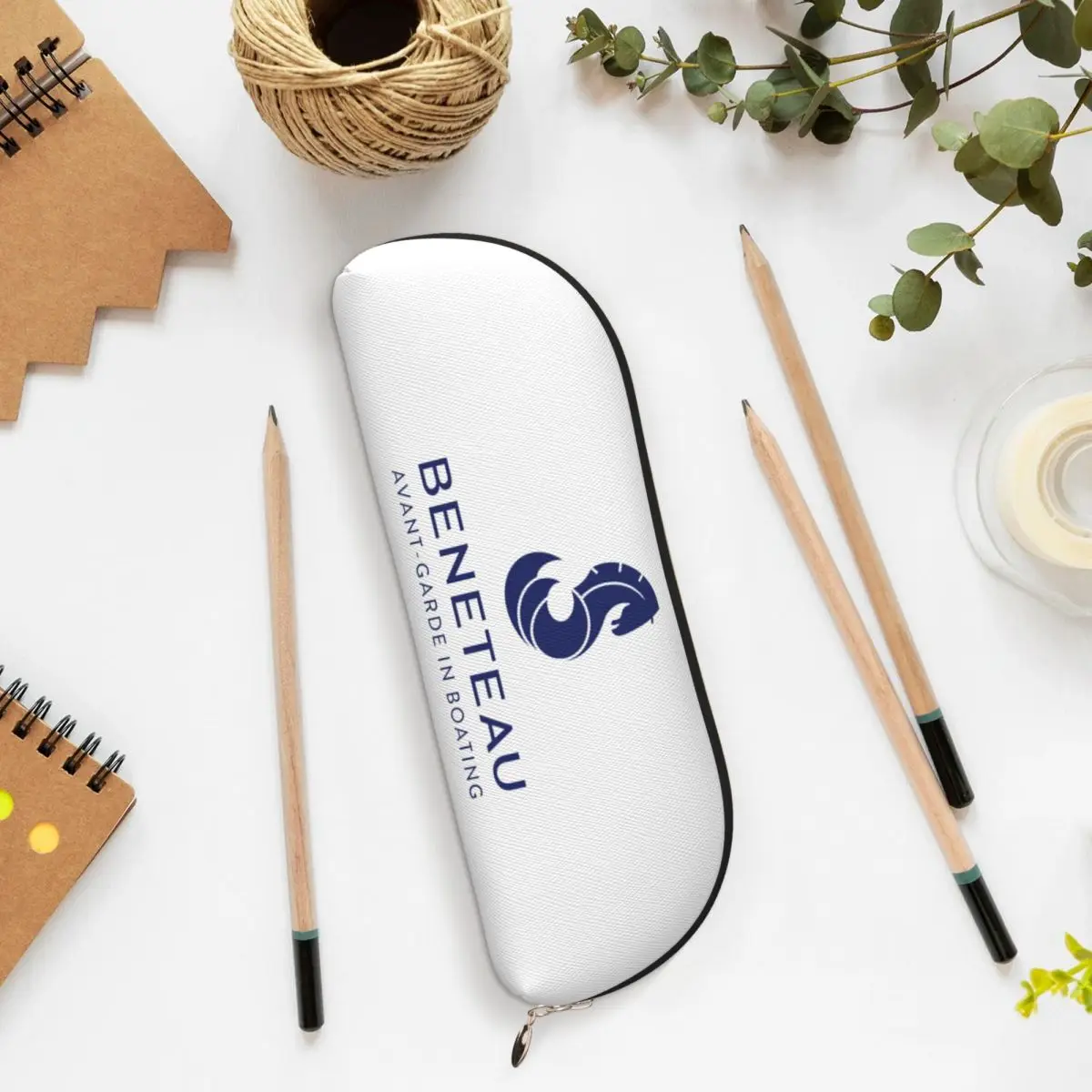 Beneteau 요트 세일링 요트 연필 케이스 연필 주머니 보관 문구 용품 대형 보관 펜 상자 연필 가방