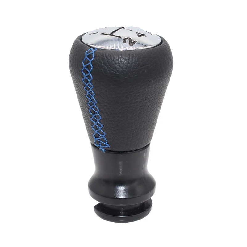 Leather Gear Shift Knob for PEUGEOT 106 206 306 406 107 207 307 407 301 308 2008 CITROEN C2 C4 SAXO XSARA BERLINGO Lever STICK