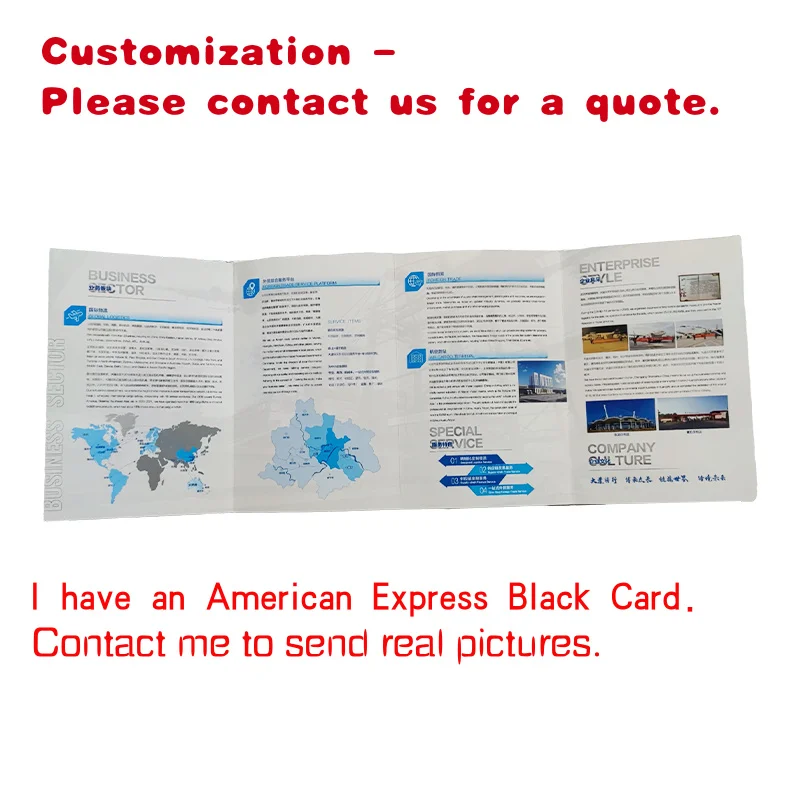 

custom.Advertising Folded Brochure Printing Half-Fold Trifold Multifold Leaflet Corporate Public Welfare Promotion Real Esta