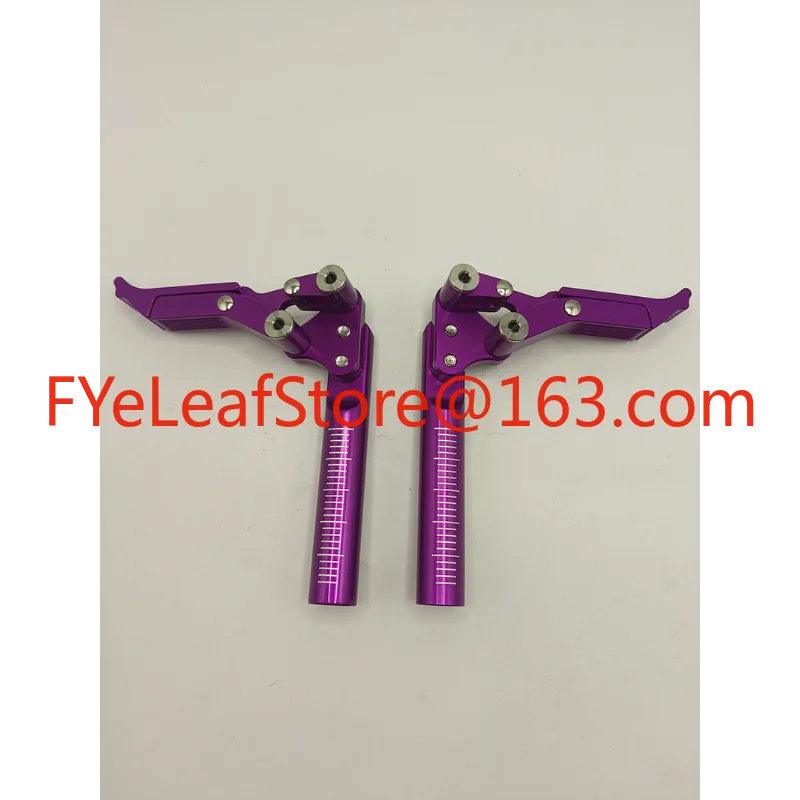 New rehabilitation treatment supplies accessories1 pair of sports wheelchair brakes 100% aluminum alloy accessories