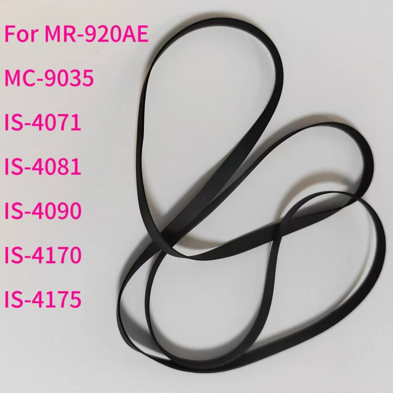 Apply To ZENITH MR-920AE  MC-9035  IS-4071  IS-4081  IS-4090  IS-4170  IS-4175 Black Turntable Drive Belt