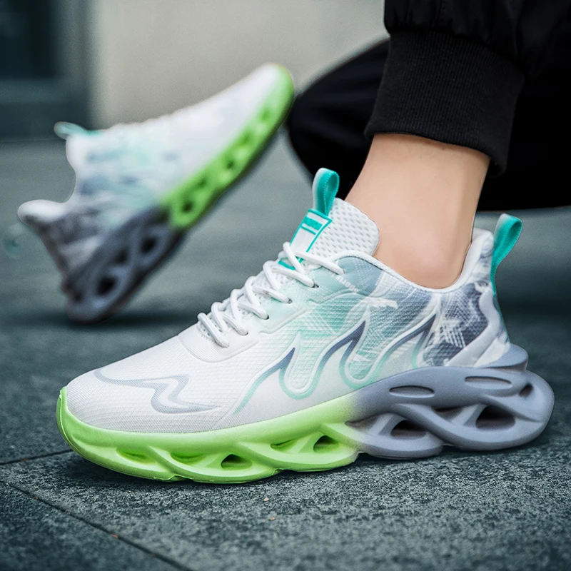 

YRZL Mens Casual Sneakers Lightweight Running Shoes Soft Sole Breathable Comfortable Walking Shoes for Men Fashion Sports Shoes