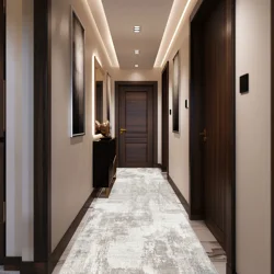 Abstract Style Corridor Carpet Hotel Decoration Hall Runner Antiskid Long Hallway Area Rugs Ins Porch Entry Doormat Customizable