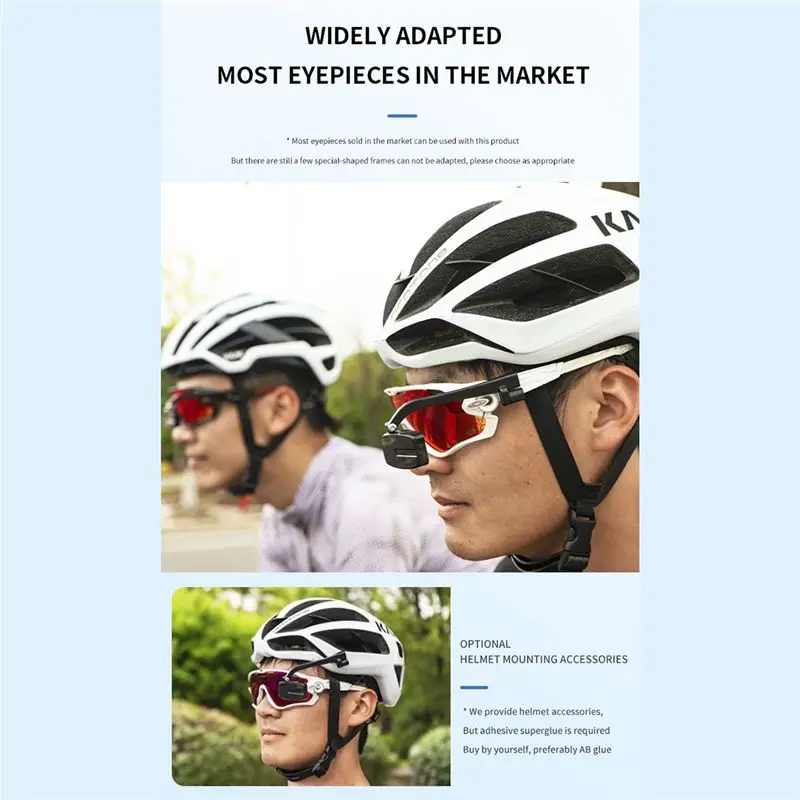 new arrival  360 Degree Adjustable Road Bicycle Eyeglass Rear View Mirror Universal Pro Bicycle Ultra Light Helmet Rearview