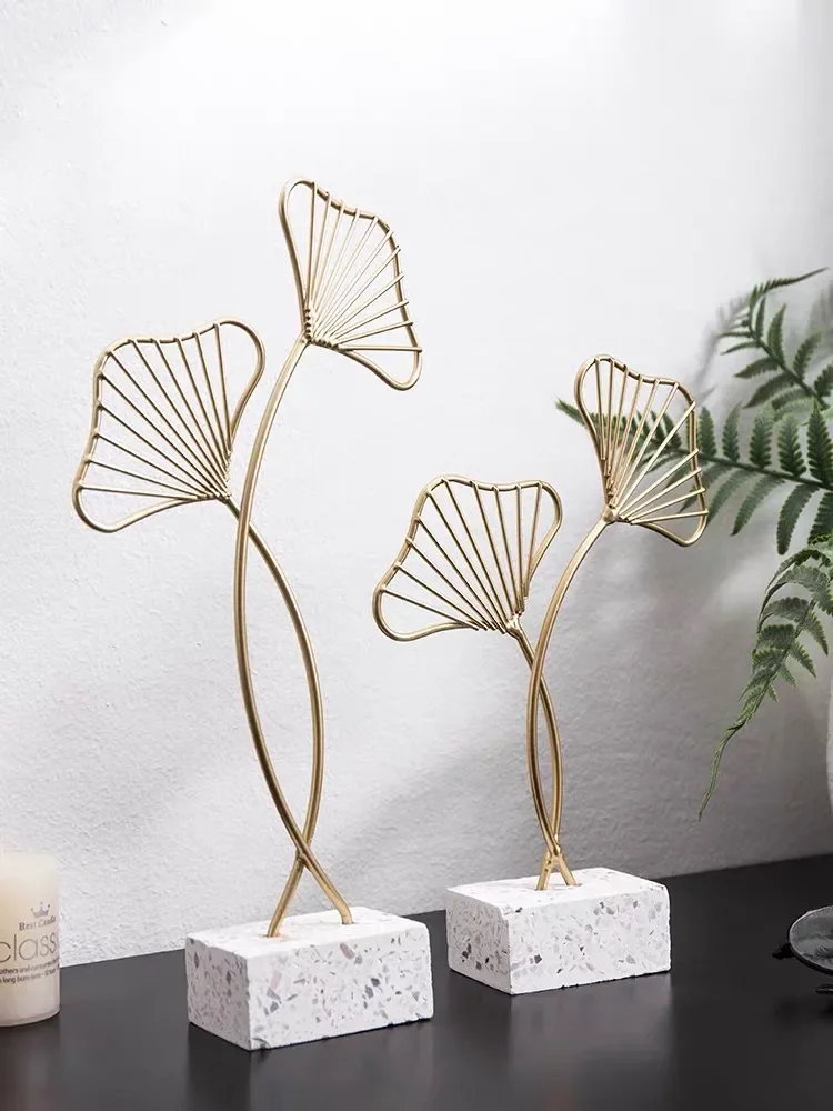 MGT-Iron Tree Leaf for Home and Office Decoration, Creative Crafts, Affordable Luxury