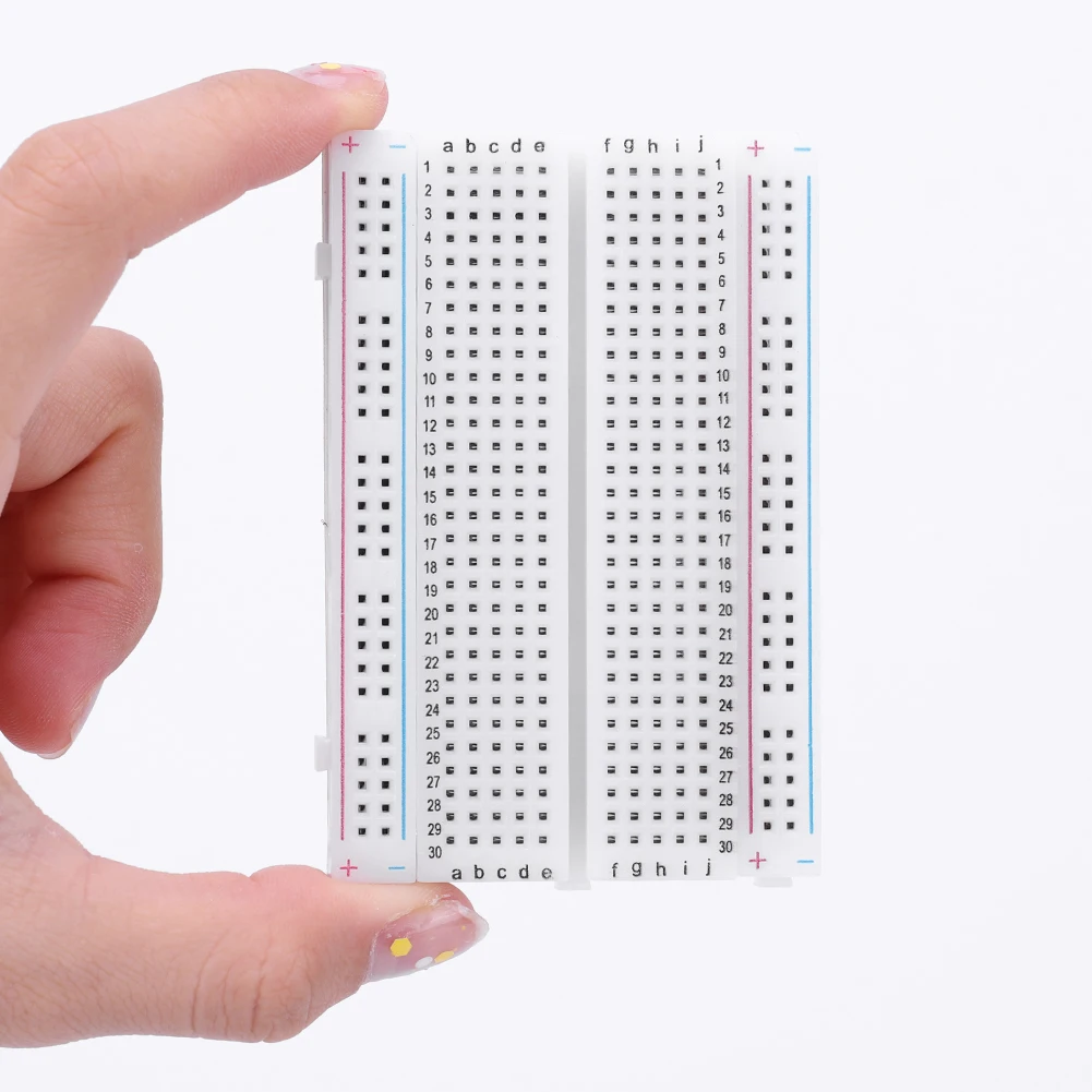400 Tie Point Solderless PCB Breadboard Universal Test Protoboard DIY Bread Board Mini Protoboard for Bus Test Circuit Board