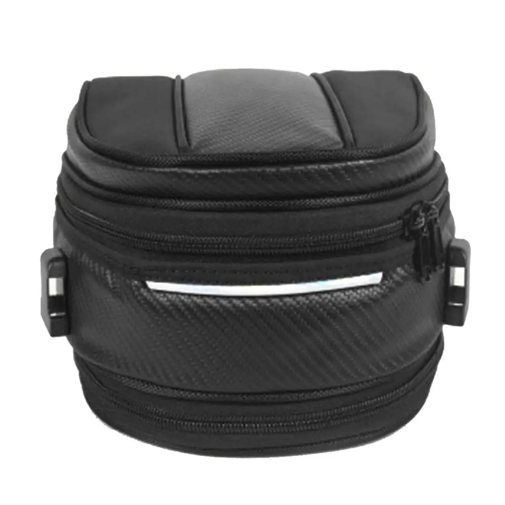 

Motorbike Saddle Bags Motorcycle Tail Bag Waterproof Dual Use Bag