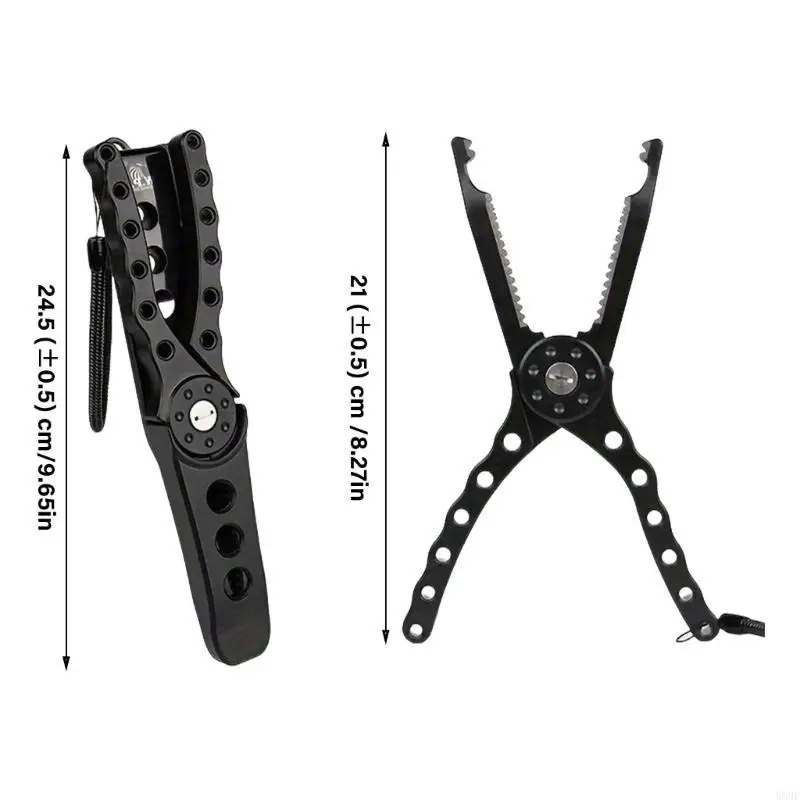 

Fishing Lip Grippers Fish Lip Clamps Fish Clamps Fish Flat Tweezers Tackle Tool W89F